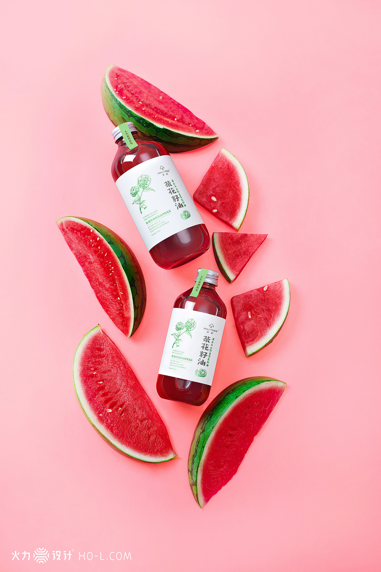 火力设计-渼树升级洗发水包装