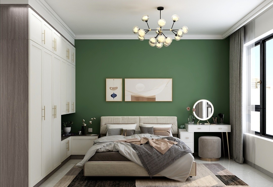 150㎡家装撞色搭配 玩出新花样