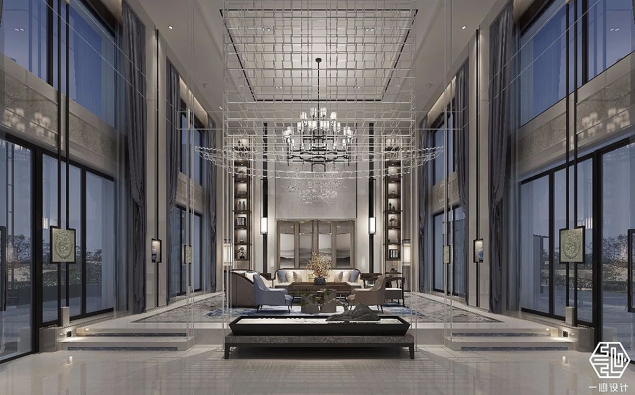 中式别墅设计丨天鹅湖别墅