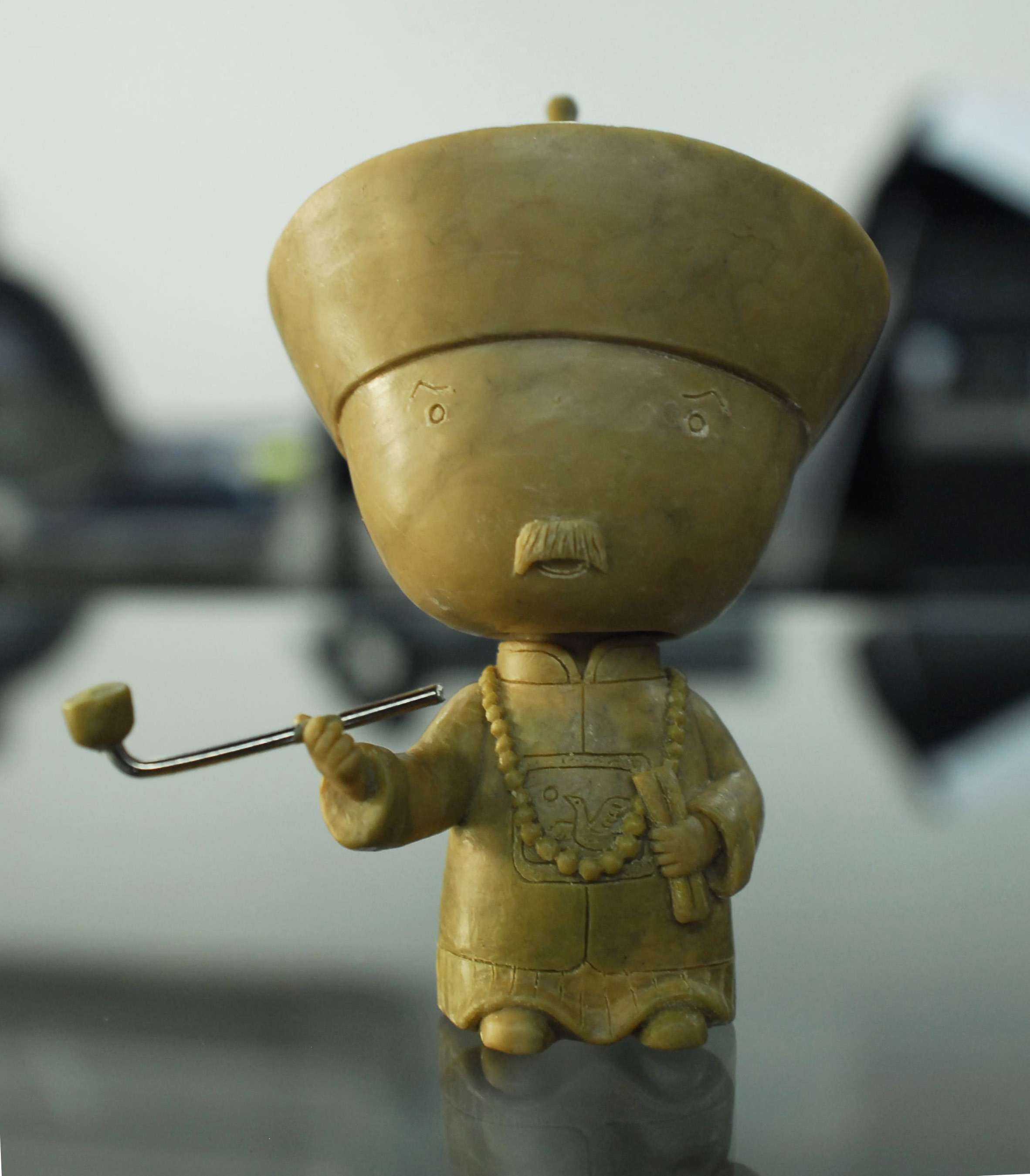 故宫娃娃泥稿大合集|手工艺|手办/模玩|泥人卢私定室