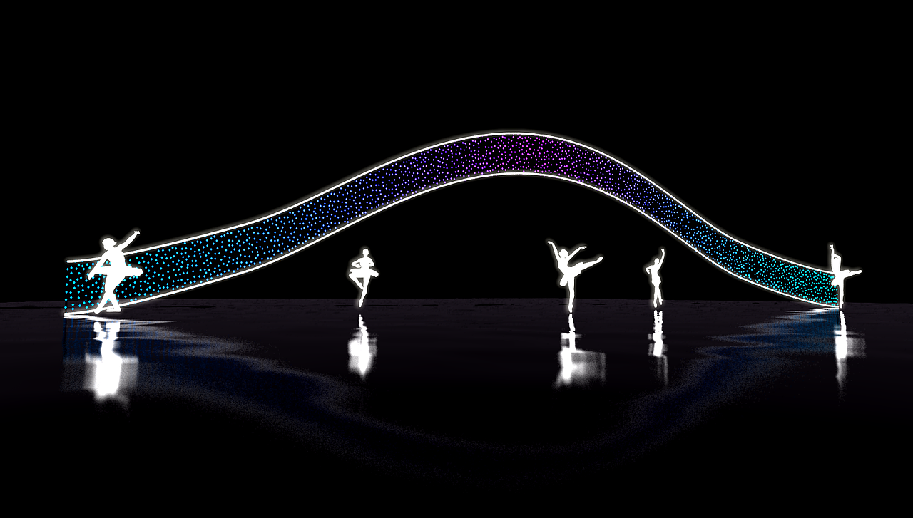 西塘越里灯光装置