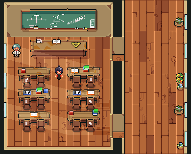 旧场景 教室 更新