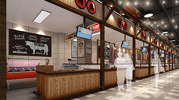 农贸综合体设计丨农贸市场设计丨农贸市场室内设计丨农贸市场装修设计 _ 杭州一鸿市场研究中心