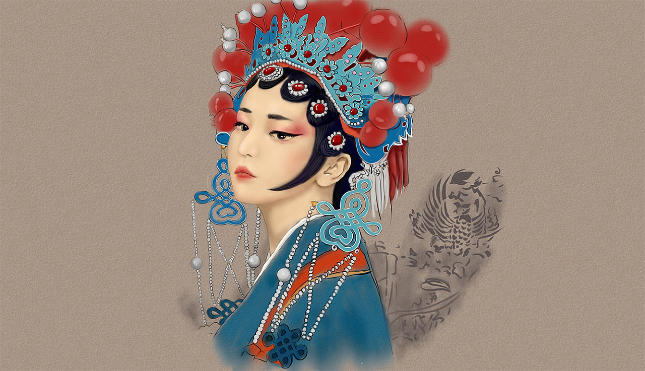 2年前 424 4 0 北京  |  学生 国粹京剧系列  ps 手绘 原创  -  纯