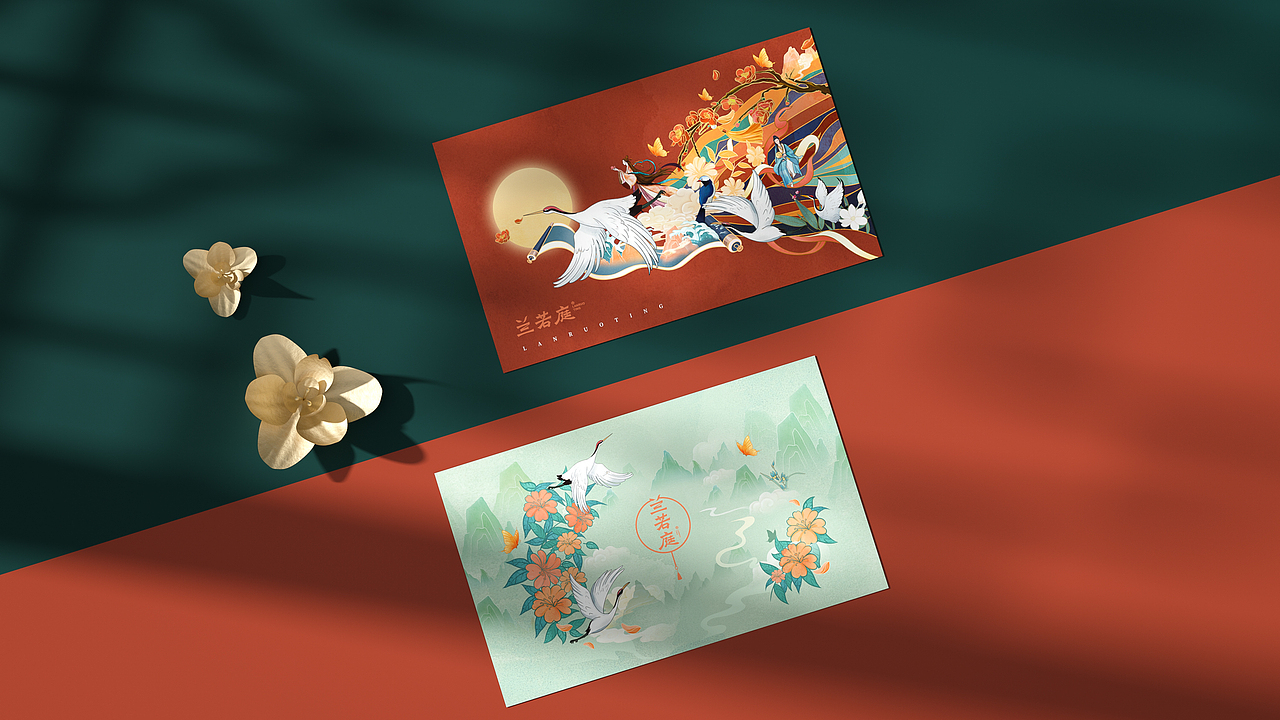 汉服品牌包装设计（图ZMjMzOTM2NzY4） - 品牌 - 站酷设计师子非乌鸦原创素材 - 站酷ZCOOL