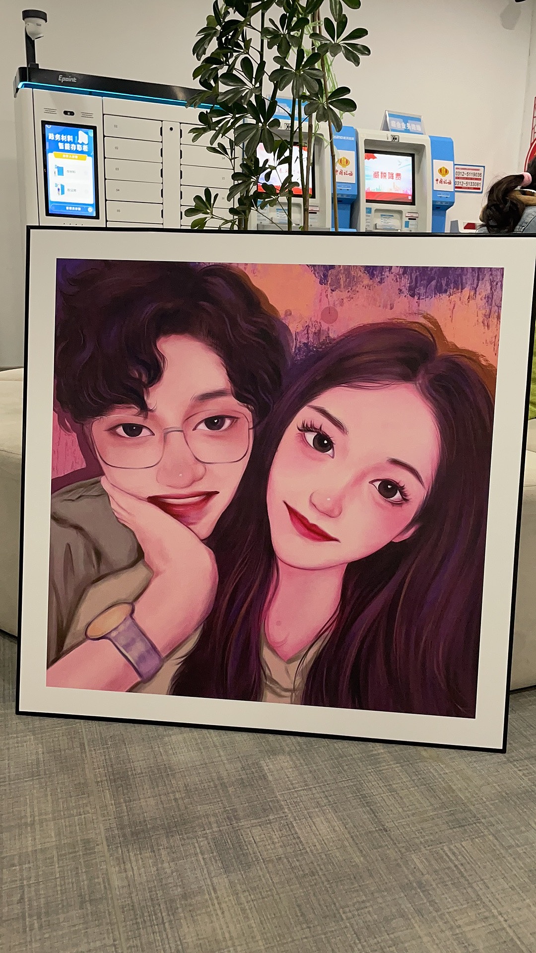 原创插画——情侣头像（图ZMjgwMjYyNjk2） - 图案 - 站酷设计师Z01490499原创素材 - 站酷ZCOOL
