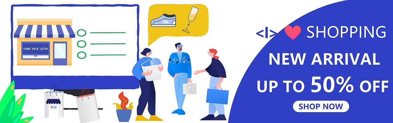 外贸自建站banner