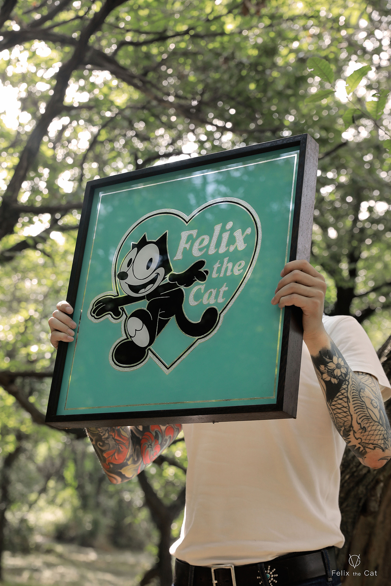 美式复古装饰画-爱心菲力猫-Felix the Cat（图ZMjY4MTk1NzMy） - 图案 - 站酷设计师vgworks原创素材 - 站酷ZCOOL