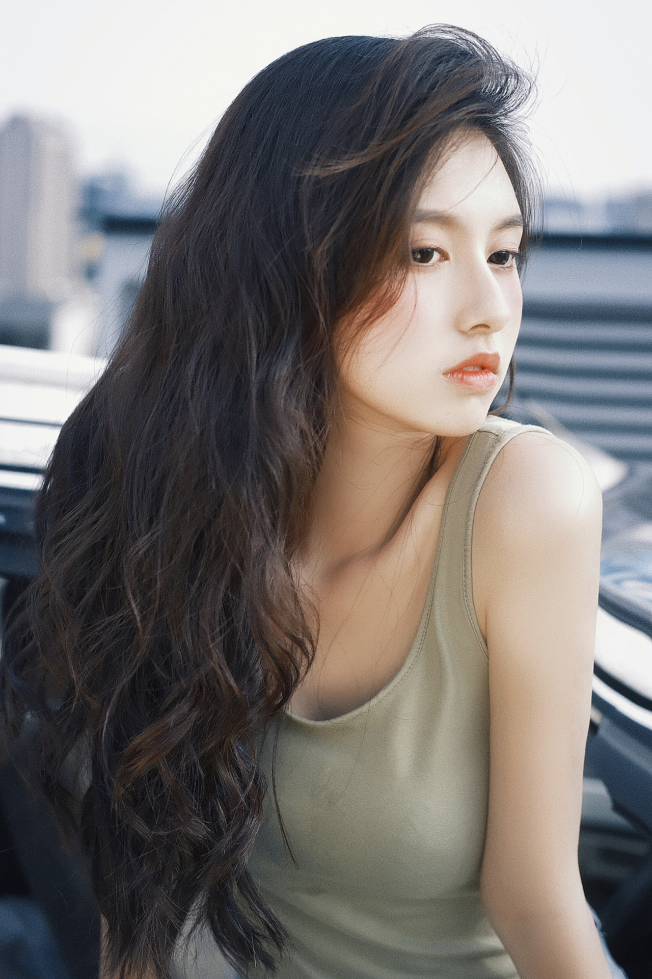 朋友圈赞爆的天台照来了☁️🚙（图ZMjgxODk3OTI4） - 人像摄影 - 站酷设计师白兔糖写真馆原创素材 - 站酷ZCOOL