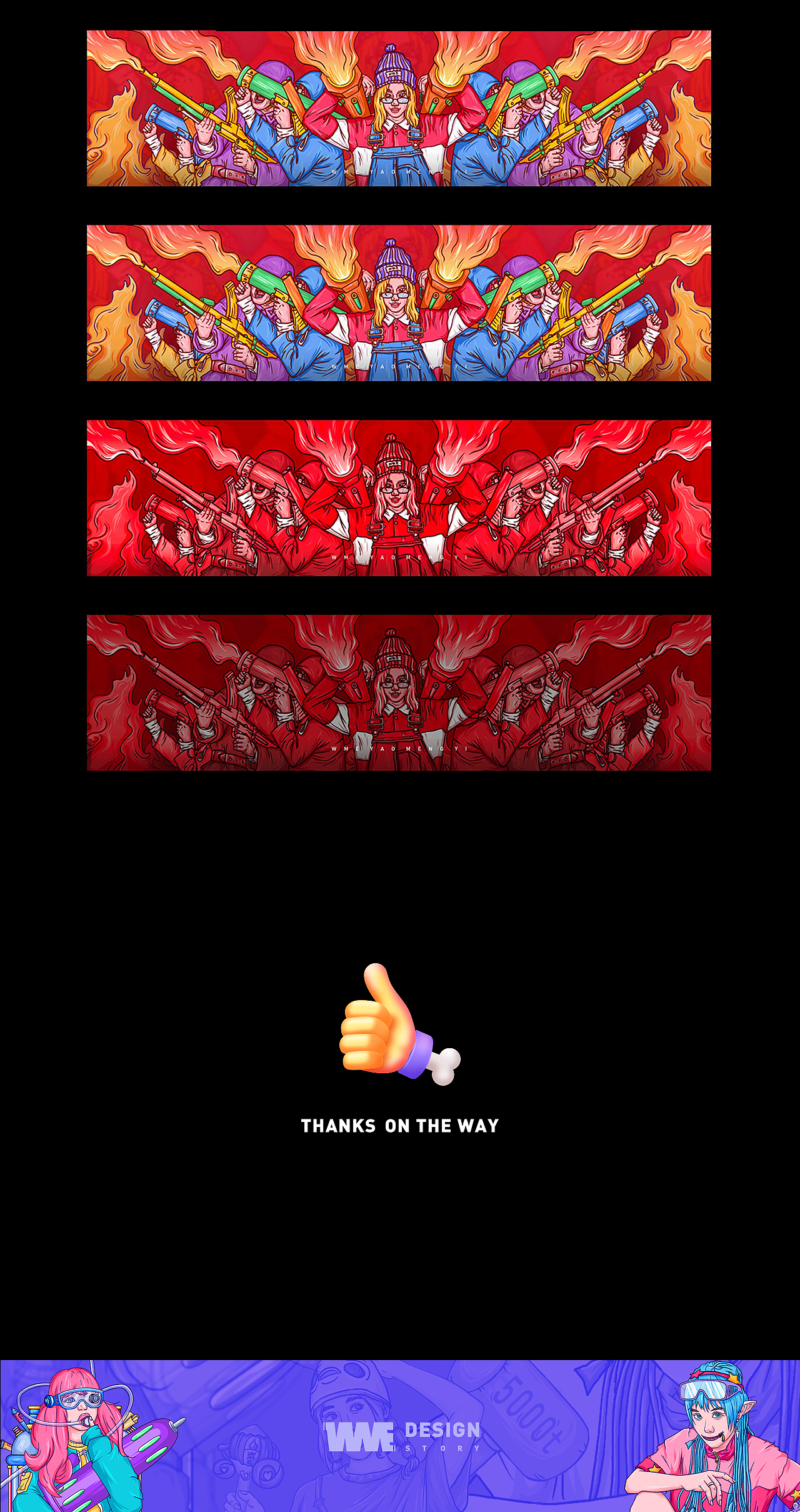 2019插画作品合集（图ZMTkxODE4OTIw） - 新锐潮流插画 - 站酷设计师姚梦艺原创素材 - 站酷ZCOOL