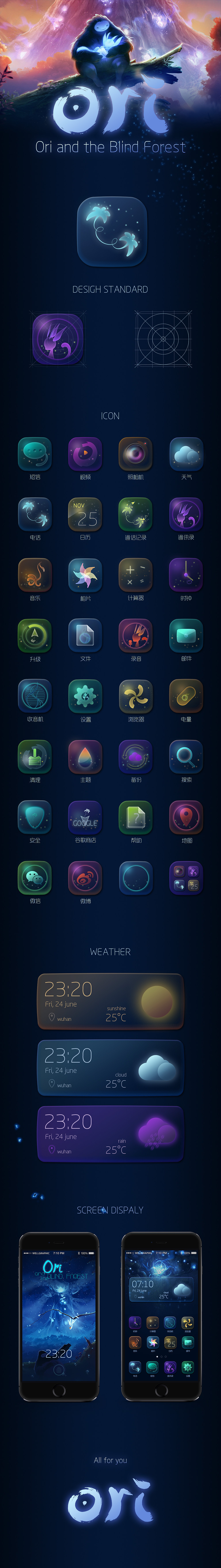 【icon】奥日与黑暗森林（图ZNTU5ODMwNDA=） - 图标 - 站酷设计师詩婧xsjing原创素材 - 站酷ZCOOL