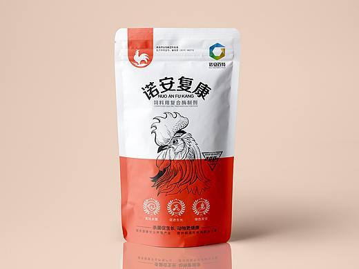 噬菌体 饲料用复合酶制剂 包装设计