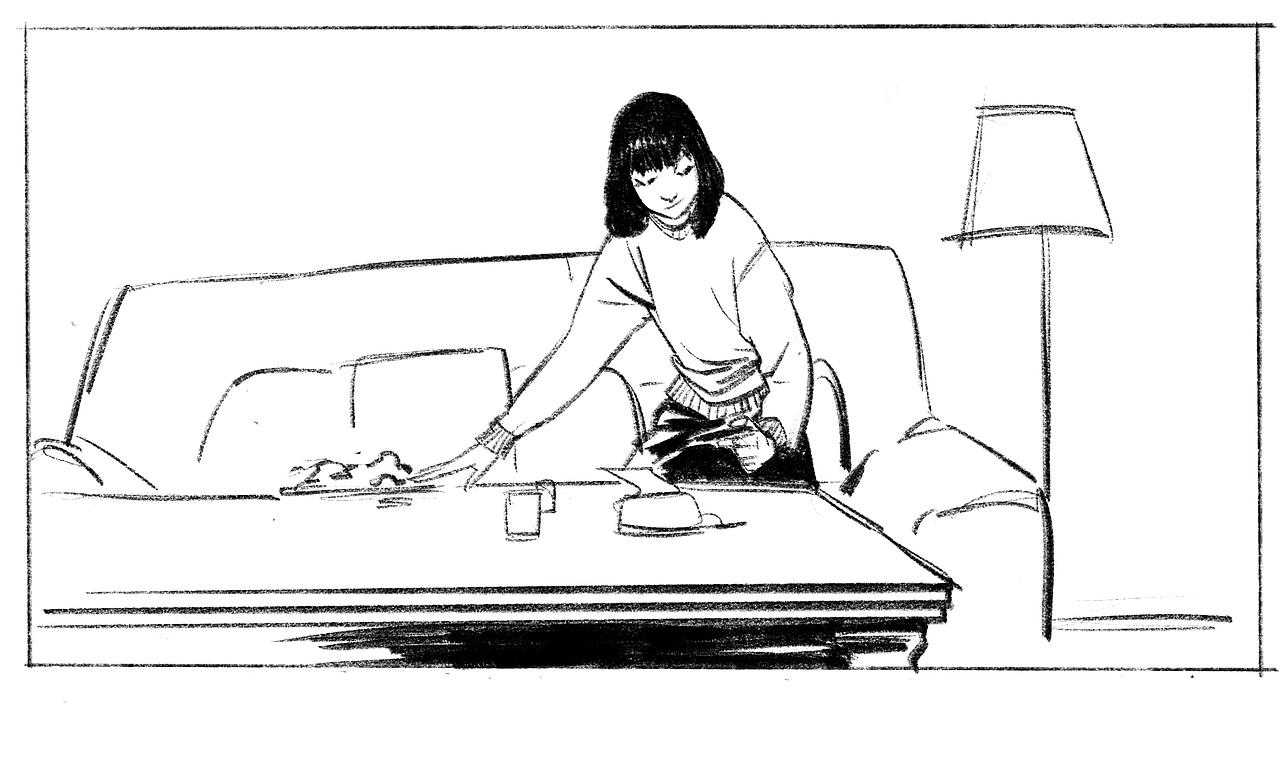 分镜——饿了么广告（图ZMjAyNTYxMzI0） - 设定/分镜 - 站酷设计师ER小耳朵原创素材 - 站酷ZCOOL