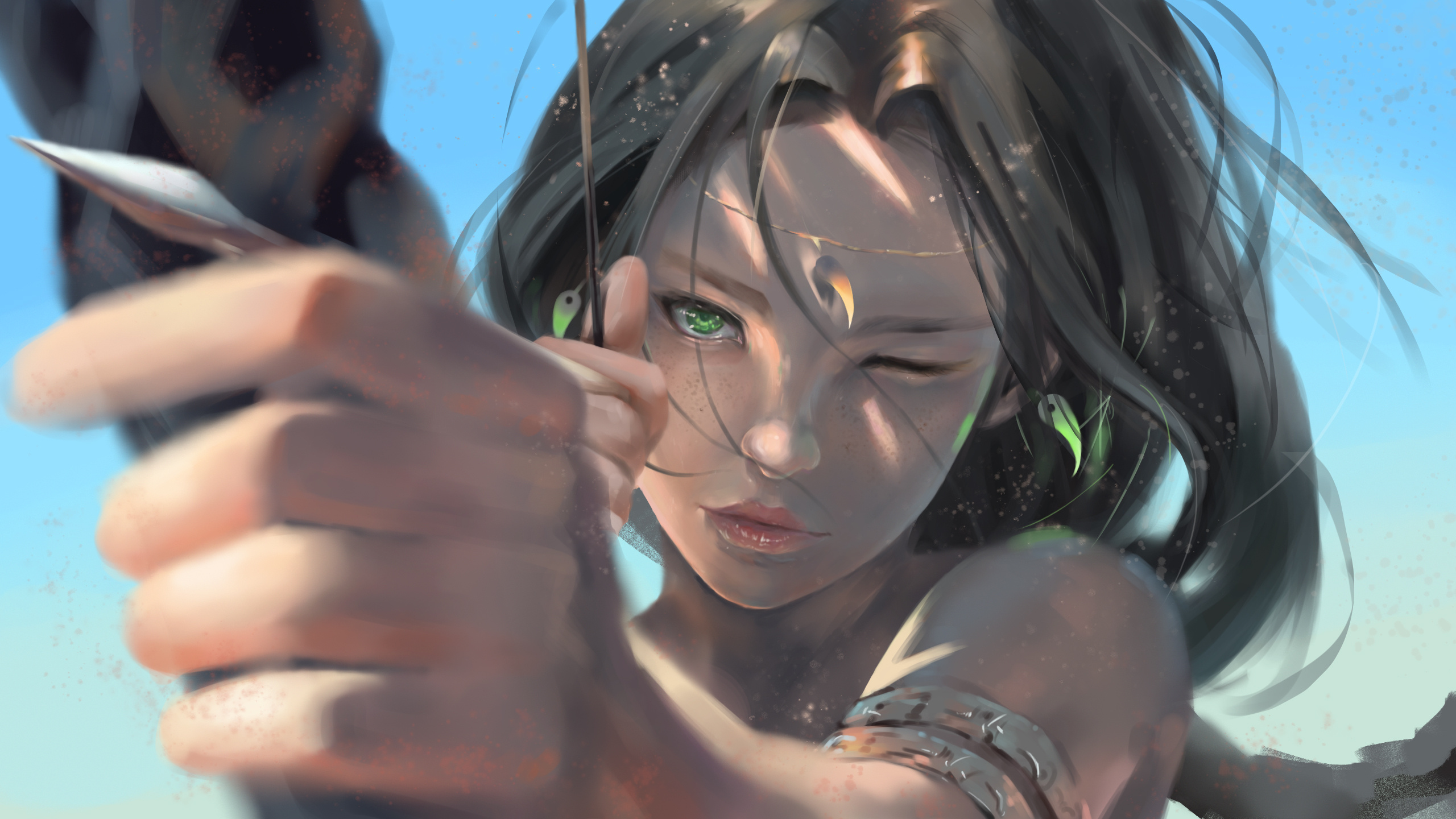 wlop 临摹|插画|创作习作|佳kun - 临摹作品 - 站酷 (zcool)