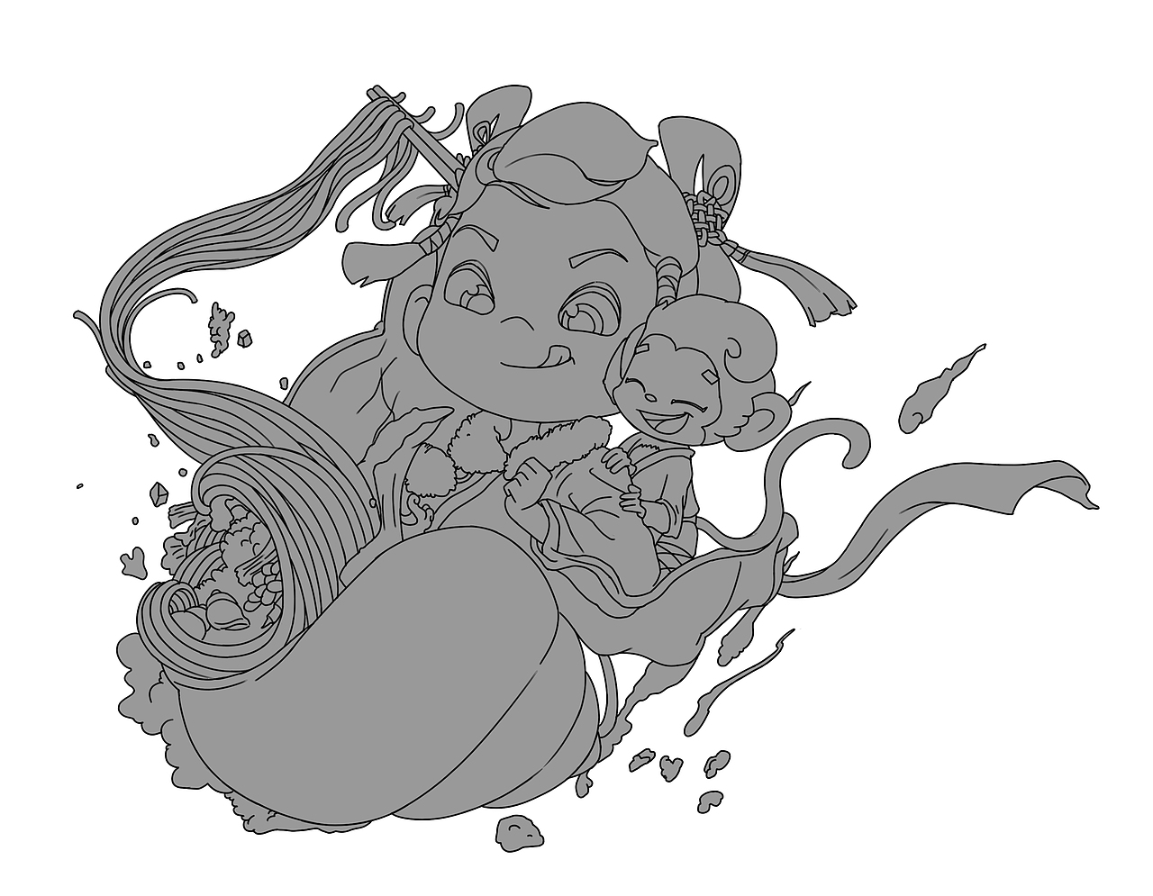 淘吃 × YJQ（图ZMjc4OTgzMzI4） - 包装 - 站酷设计师五星市民杨某原创素材 - 站酷ZCOOL