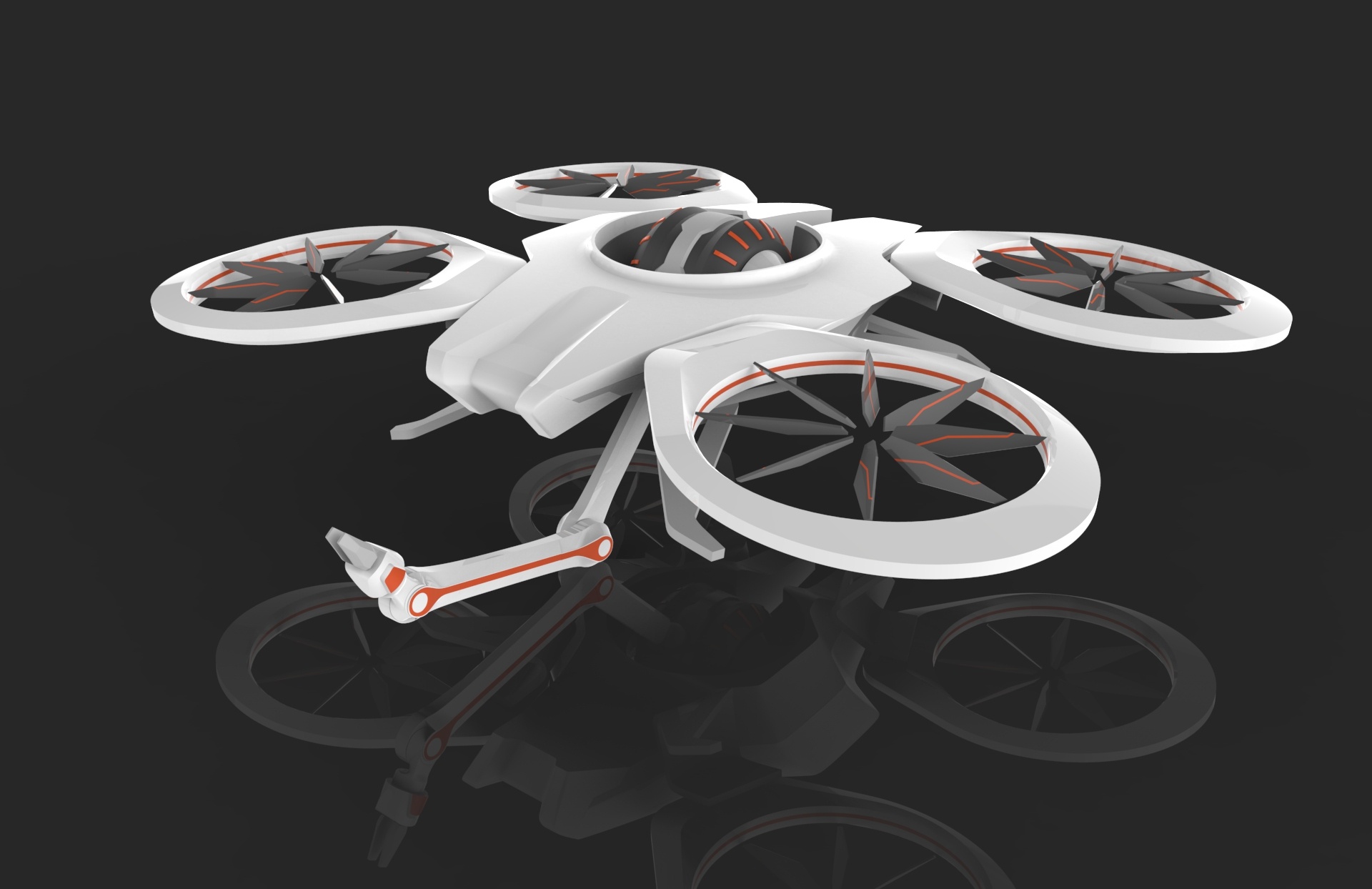 几组概念无人机设计