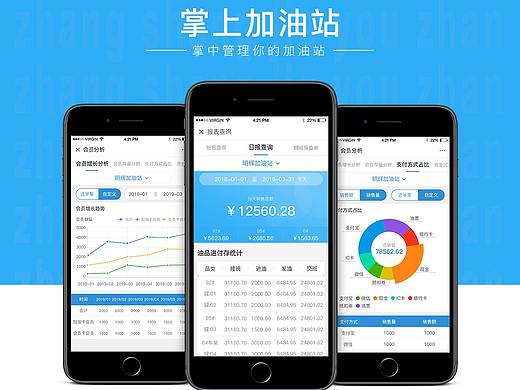 掌上加油站（个人主页-ZMzM1ODYxNzY=） - APP界面 - 站酷设计师Wind风筝原创素材 - 站酷ZCOOL