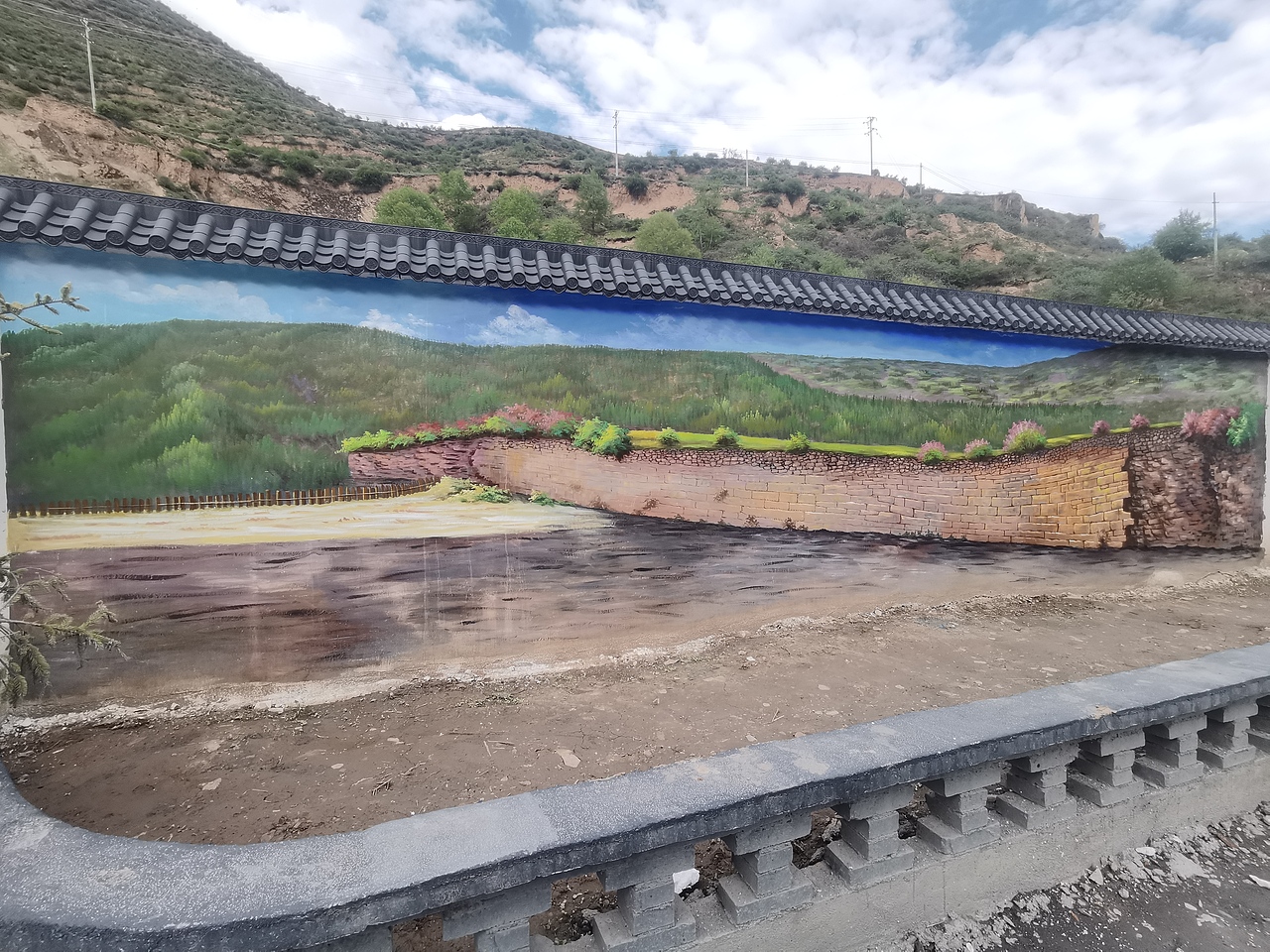 乡村振兴,新农村文化墙,乡村墙绘,农村文化墙,