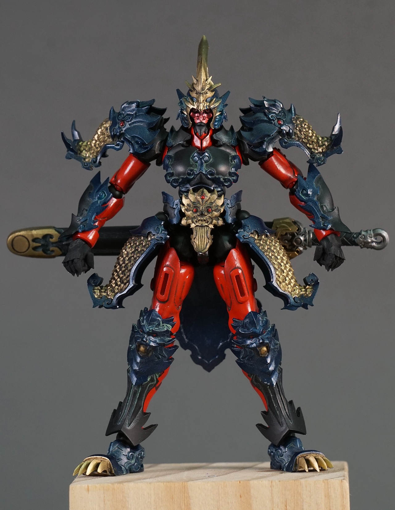 阿修罗界》1：24兰陵王上色成品（图ZMjMwNTcxOTg4） - 玩具 - 站酷设计师kenpws原创素材 - 站酷ZCOOL