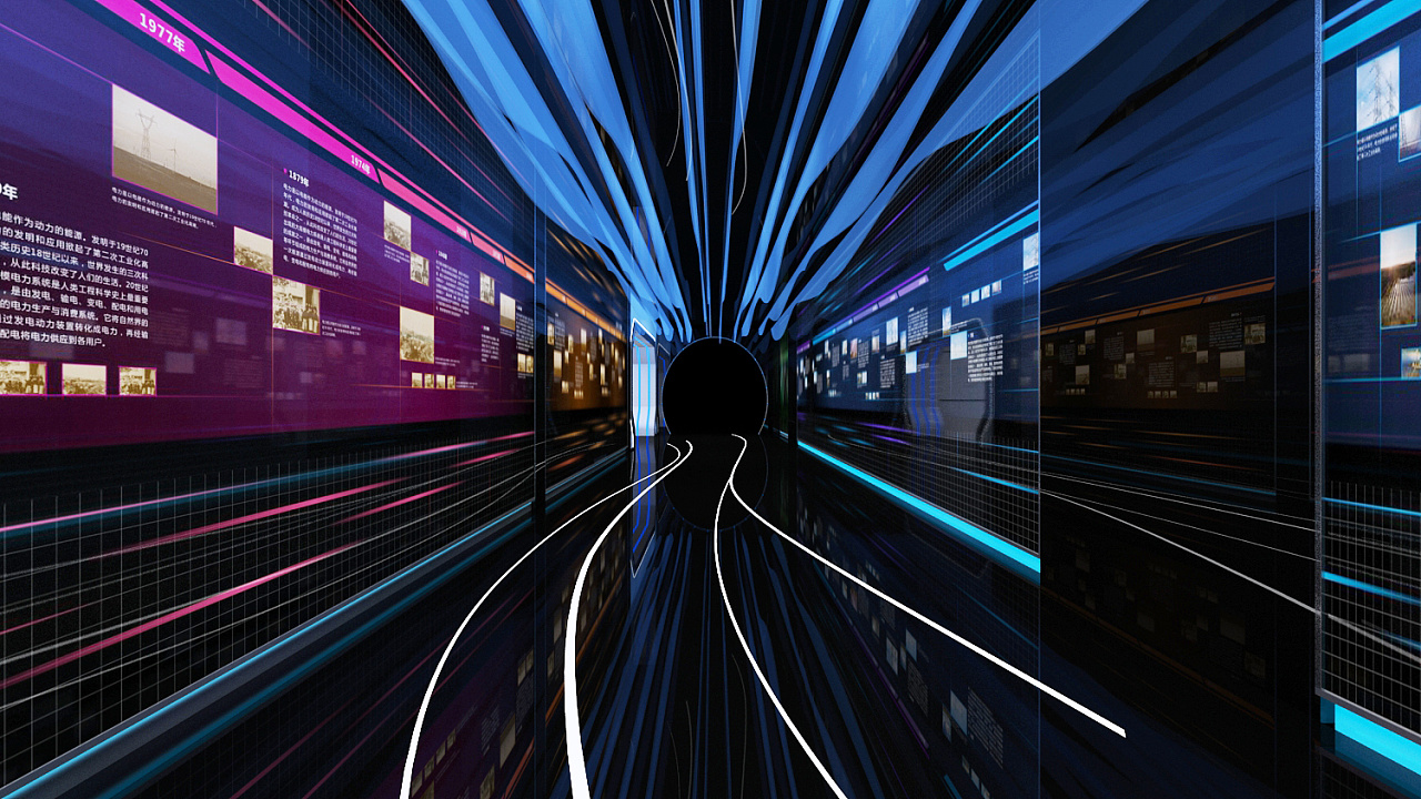 沉浸式科技展厅|空间|商业空间设计|火星哥哥 - 原创作品 - 站酷