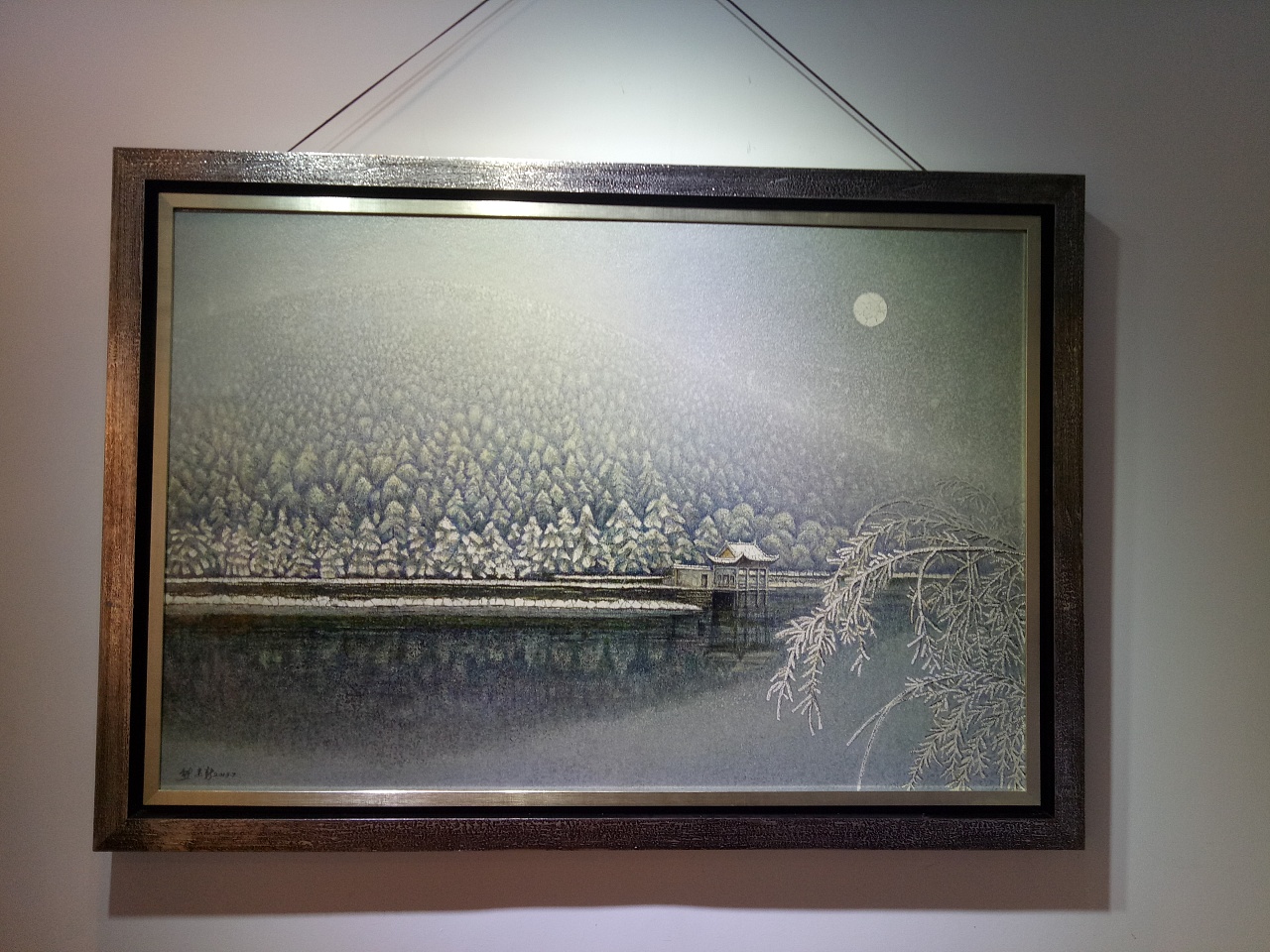 熊建新院长的漆画展