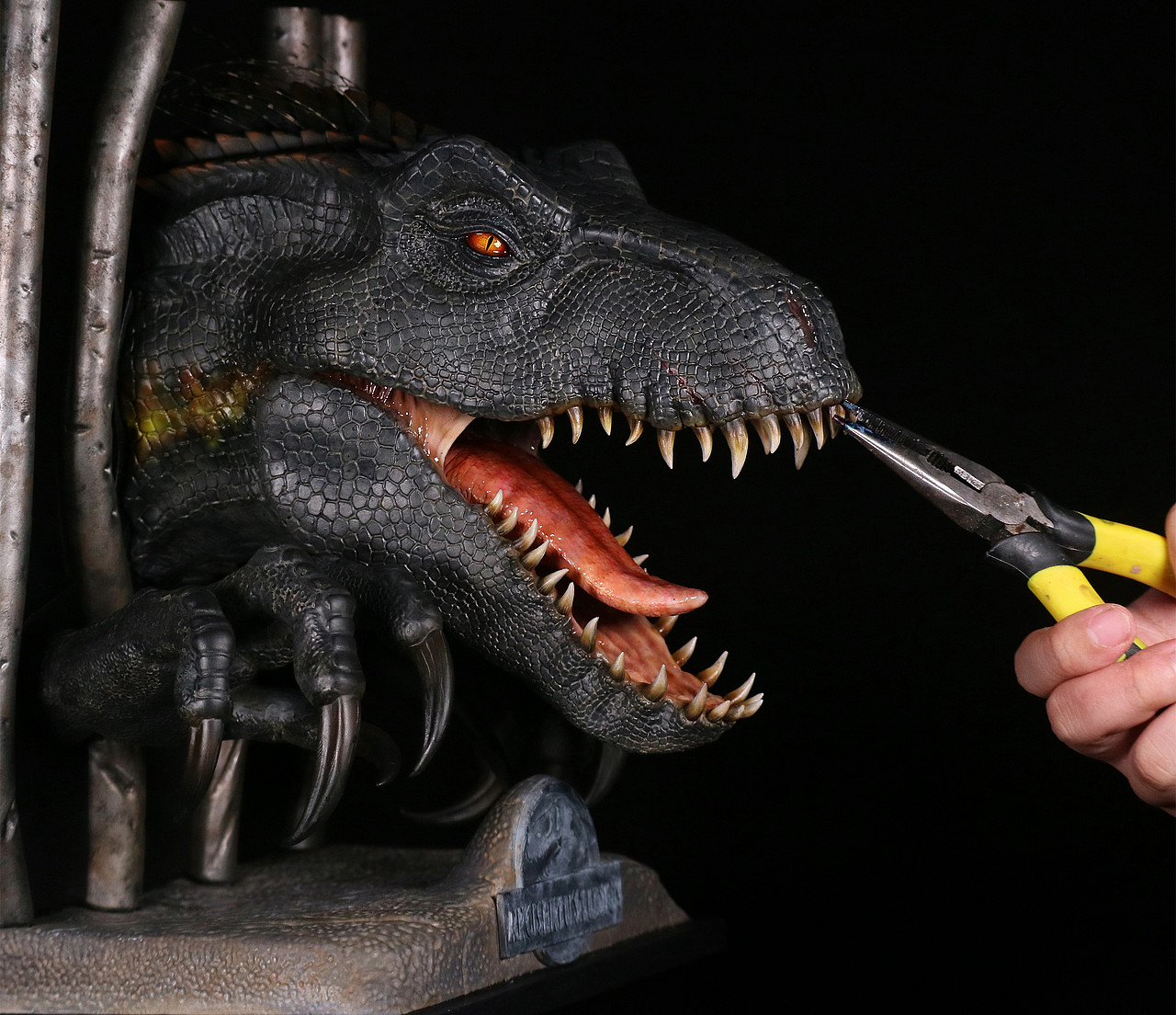 暴虐迅猛龙涂装分享（图ZMjQxMjIxNTMy） - 手办/模玩 - 站酷设计师POPINGYOU原创素材 - 站酷ZCOOL