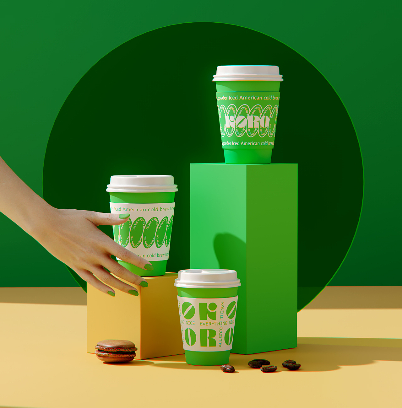 《KORO COFFEE》咖啡品牌设计——捉到一只“咖”
