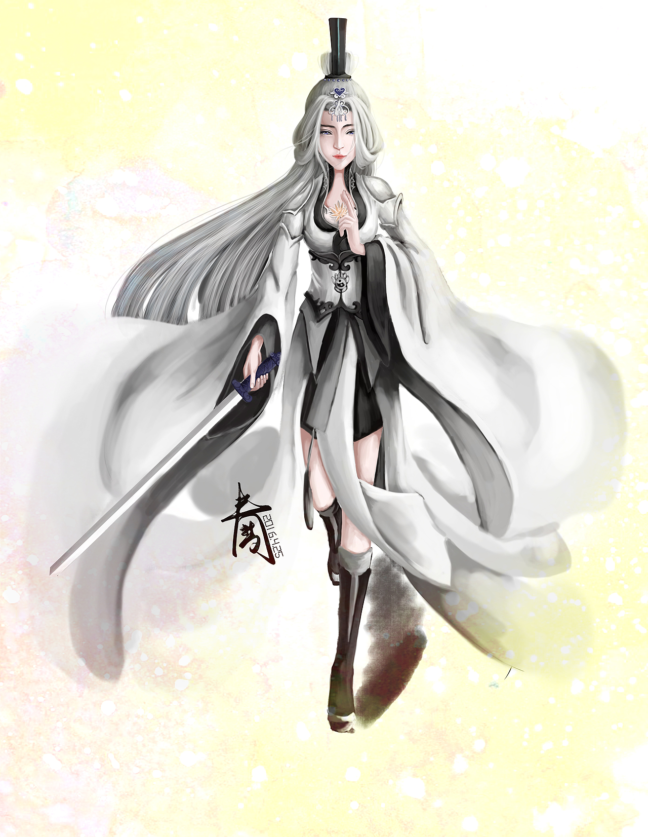 道姑涂鸦（图ZMTEzMTk3OTQ4） - 创作习作 - 站酷设计师SNOW丶青梦原创素材 - 站酷ZCOOL