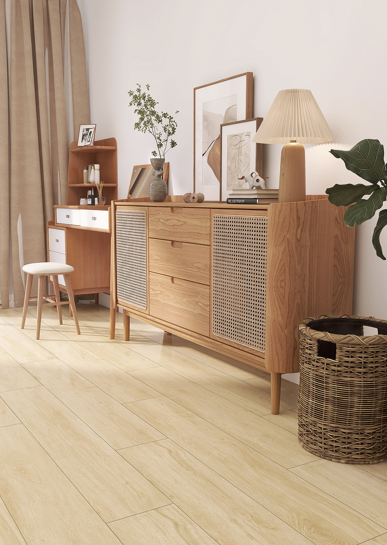 苏‖ 搭建一些木纹砖场景（图ZMjgyMTY5ODI4） - 家装设计 - 站酷设计师Z05148733原创素材 - 站酷ZCOOL