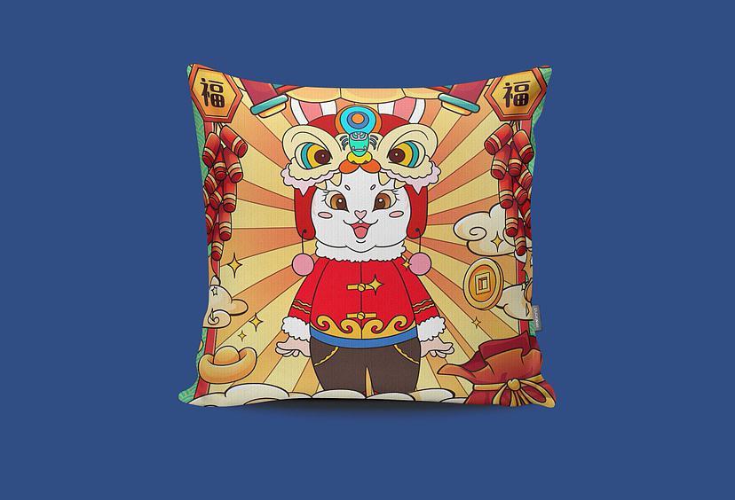 兔年大吉啦（图ZMzIxNjAwNTY4） - IP形象 - 站酷设计师Liurui_原创素材 - 站酷ZCOOL