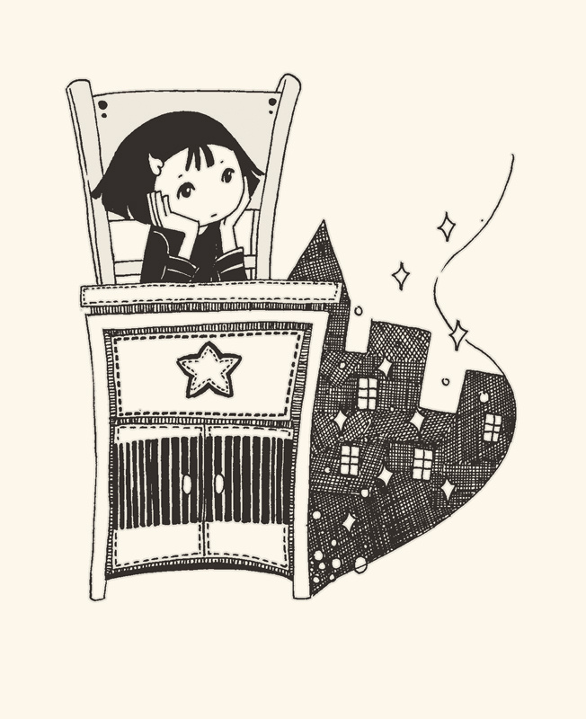 儿童黑白小插图1|插画|儿童插画|zhuazhua83 - 原创作品 - 站酷