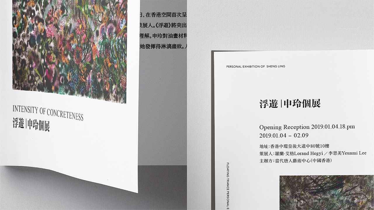 浮游·申玲个展 —— 研习设毕业设计