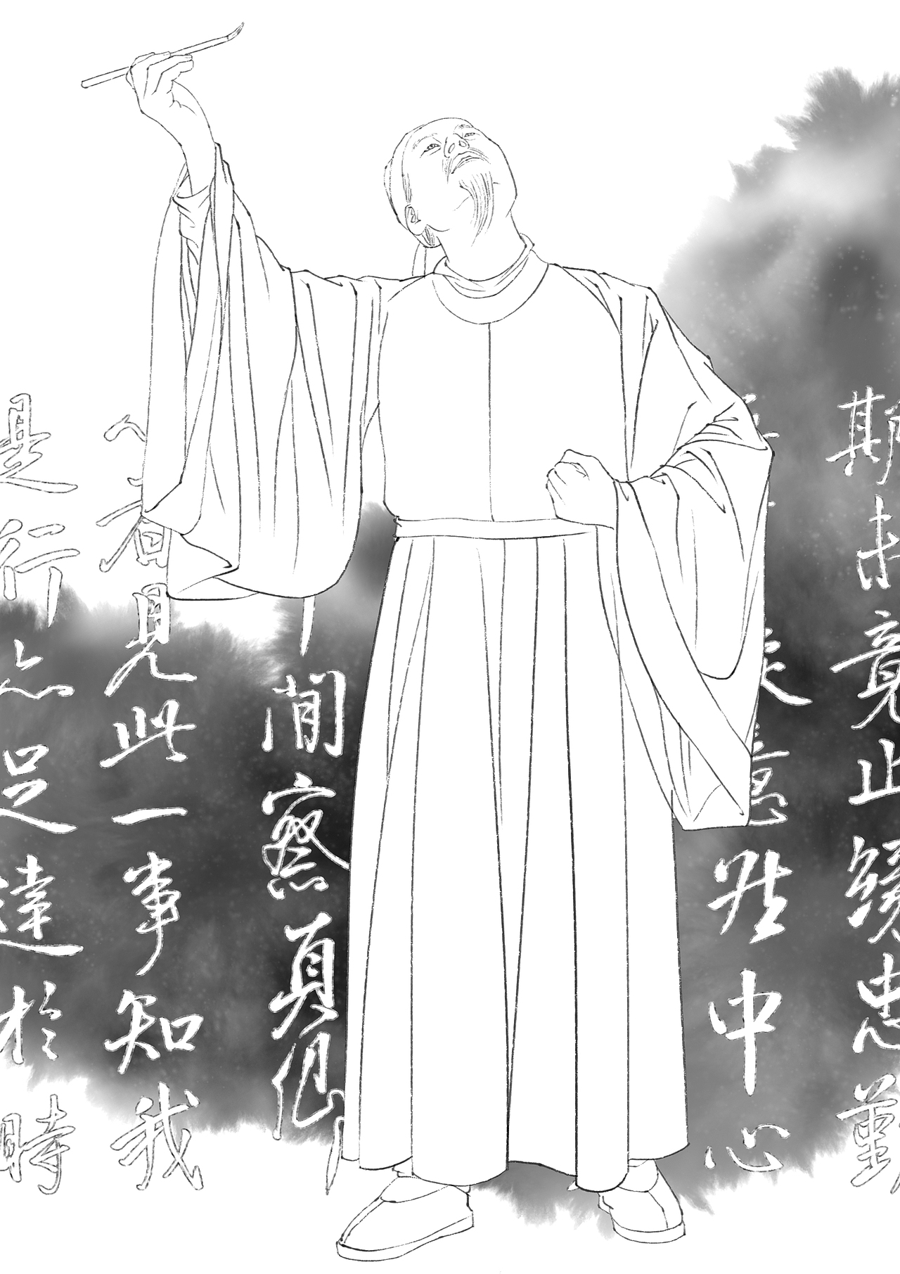 中华书局插画设计《颜真卿》/中华先贤人物故事汇（图ZMTg1OTQ0NDY4） - 商业插画 - 站酷设计师纪保超原创素材 - 站酷ZCOOL