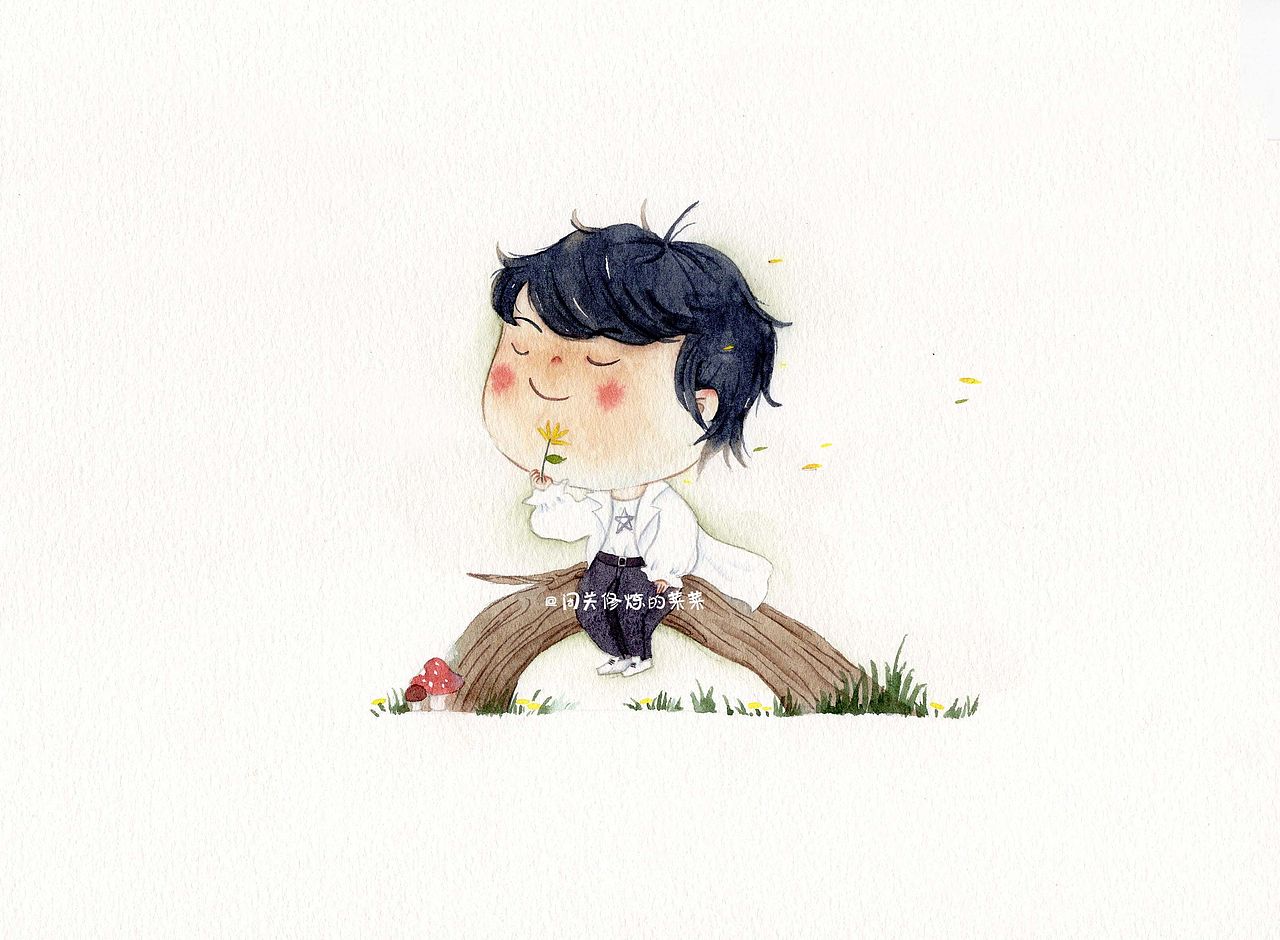 2020菜菜的儿童插画总结～（图ZMjM3OTg0NTE2） - 儿童插画 - 站酷设计师闭关修炼的菜菜原创素材 - 站酷ZCOOL
