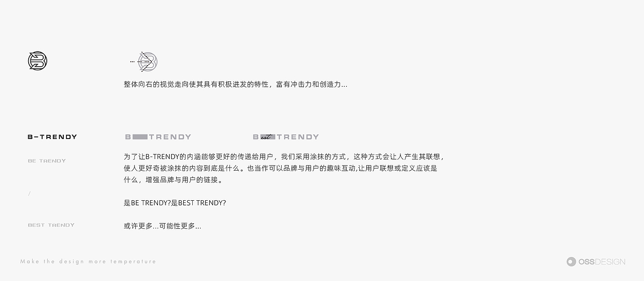 BE TRENDY 品牌设计
