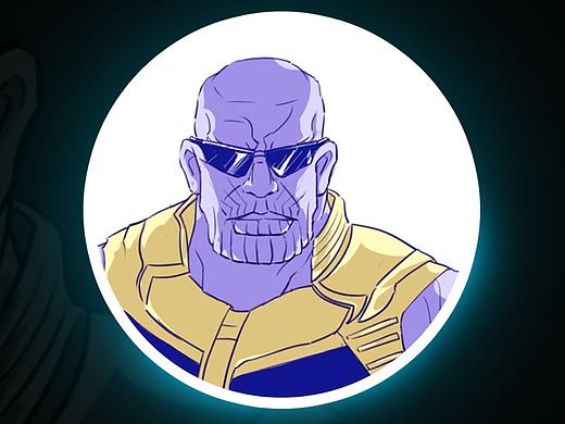 Marvel-戴上眼镜（个人主页-ZNDc3MDQzODQ=） - 艺术插画 - 站酷设计师可可丫丫原创素材 - 站酷ZCOOL