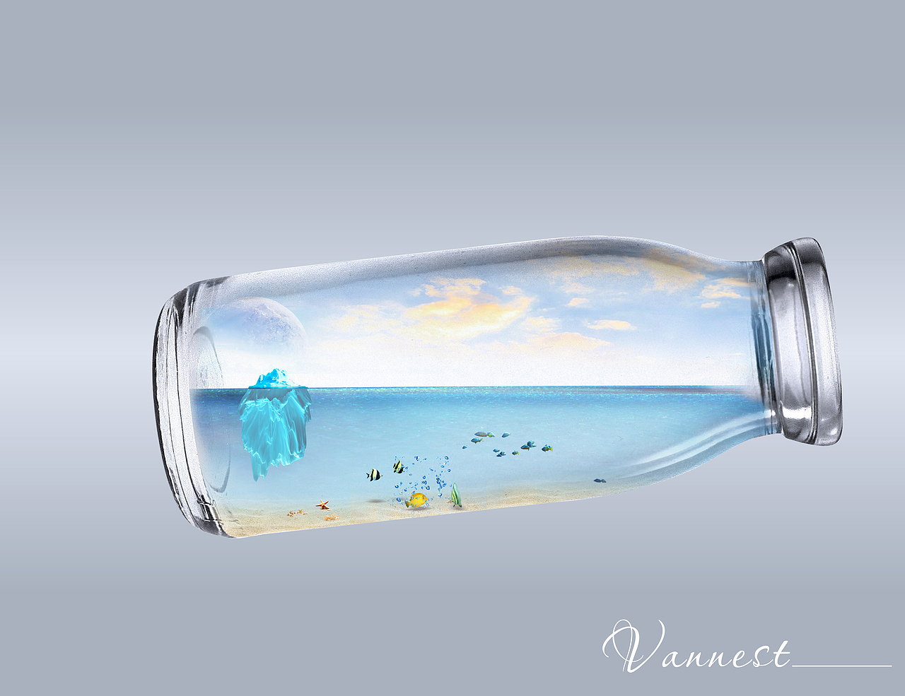 玻璃瓶合成（图ZODU4ODY5NjA=） - Logo - 站酷设计师Vannest_____原创素材 - 站酷ZCOOL