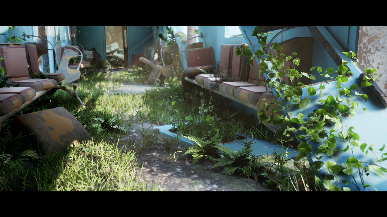 三维短片 | 地铁废墟【UE4】