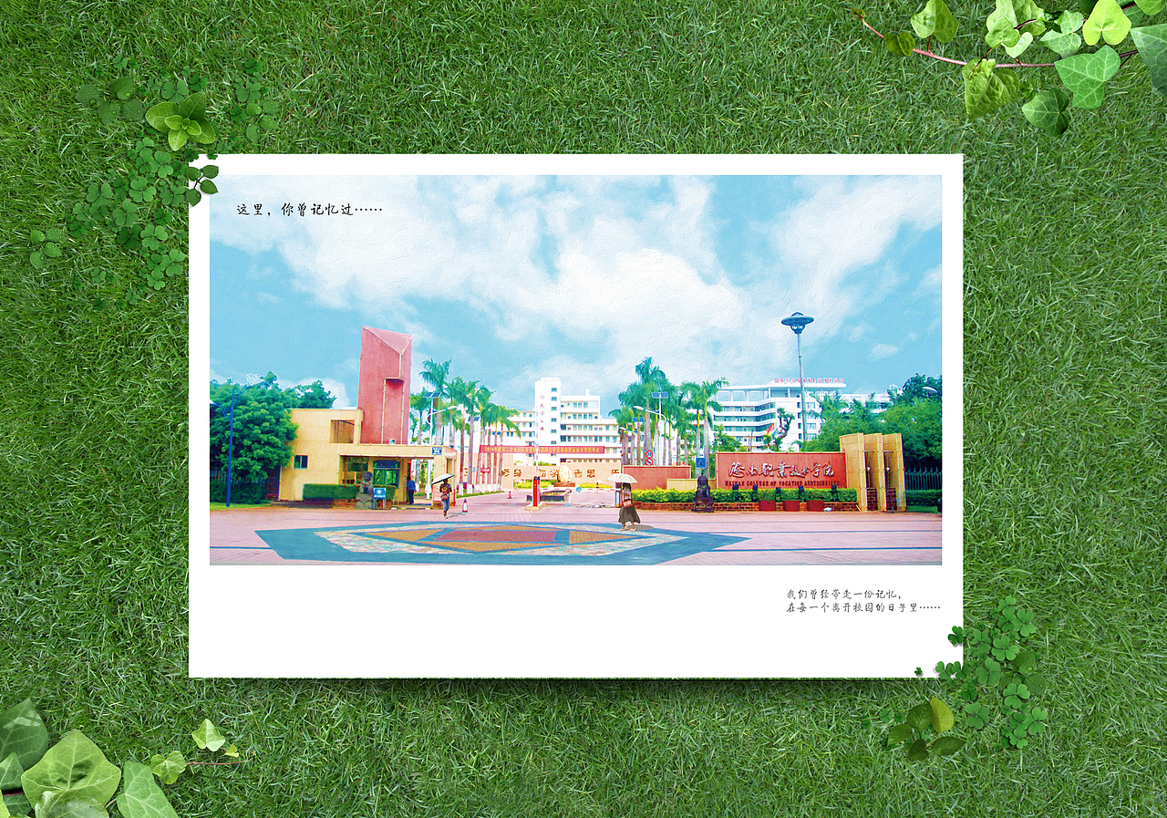 校园明信片