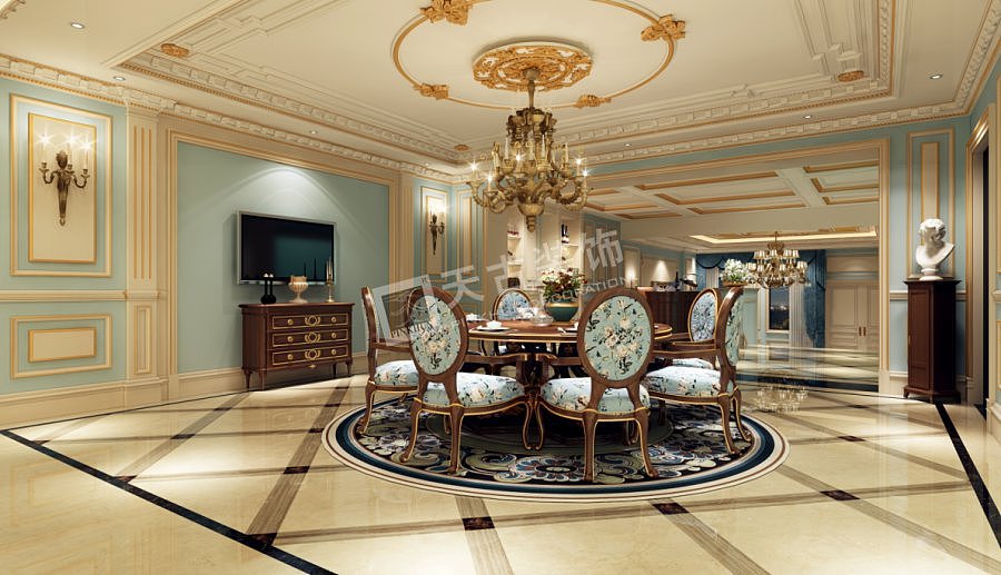 东原香山装修法式风格设计