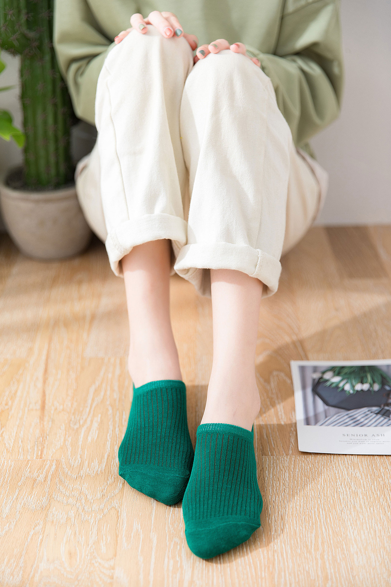 2019春夏隐形女袜袜子拍摄摄影女子女人日系