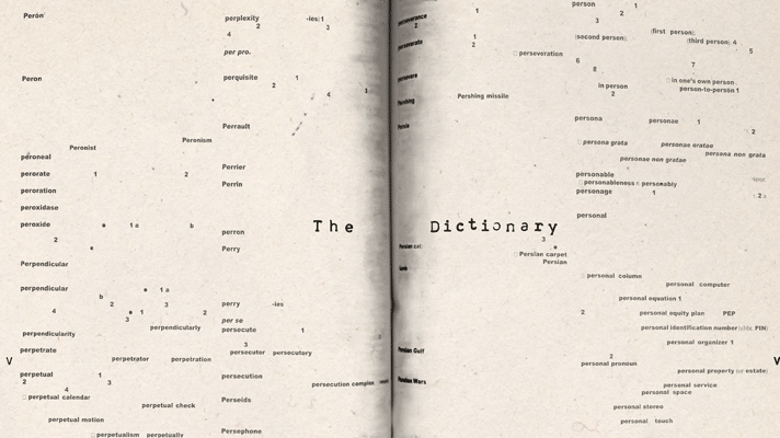#2019青春答卷# The dictionary(图ZMTY2MTE4MjQw) - 其他平面 - 站酷设计师planet134340原创素材 - 站酷ZCOOL