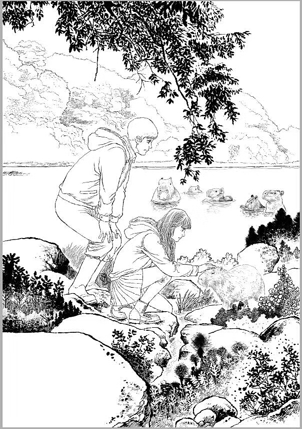 连环画，写实漫画线稿，写实黑白插画，写实插画，肖刚（图ZMTcxMzQwNTEy） - 商业插画 - 站酷设计师肖刚漫画原创素材 - 站酷ZCOOL