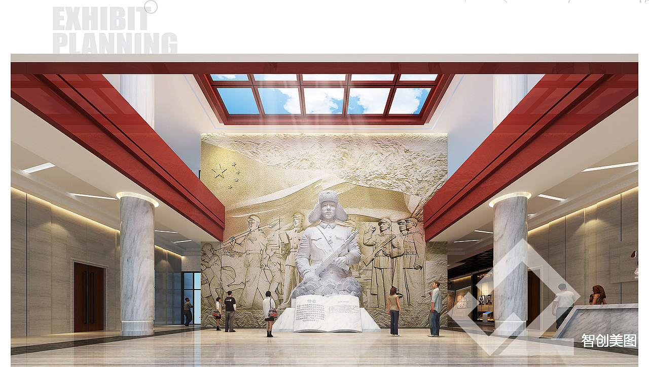 名人馆（图ZMTU4NTI5MzQ4） - 展陈设计 - 站酷设计师智创美图原创素材 - 站酷ZCOOL