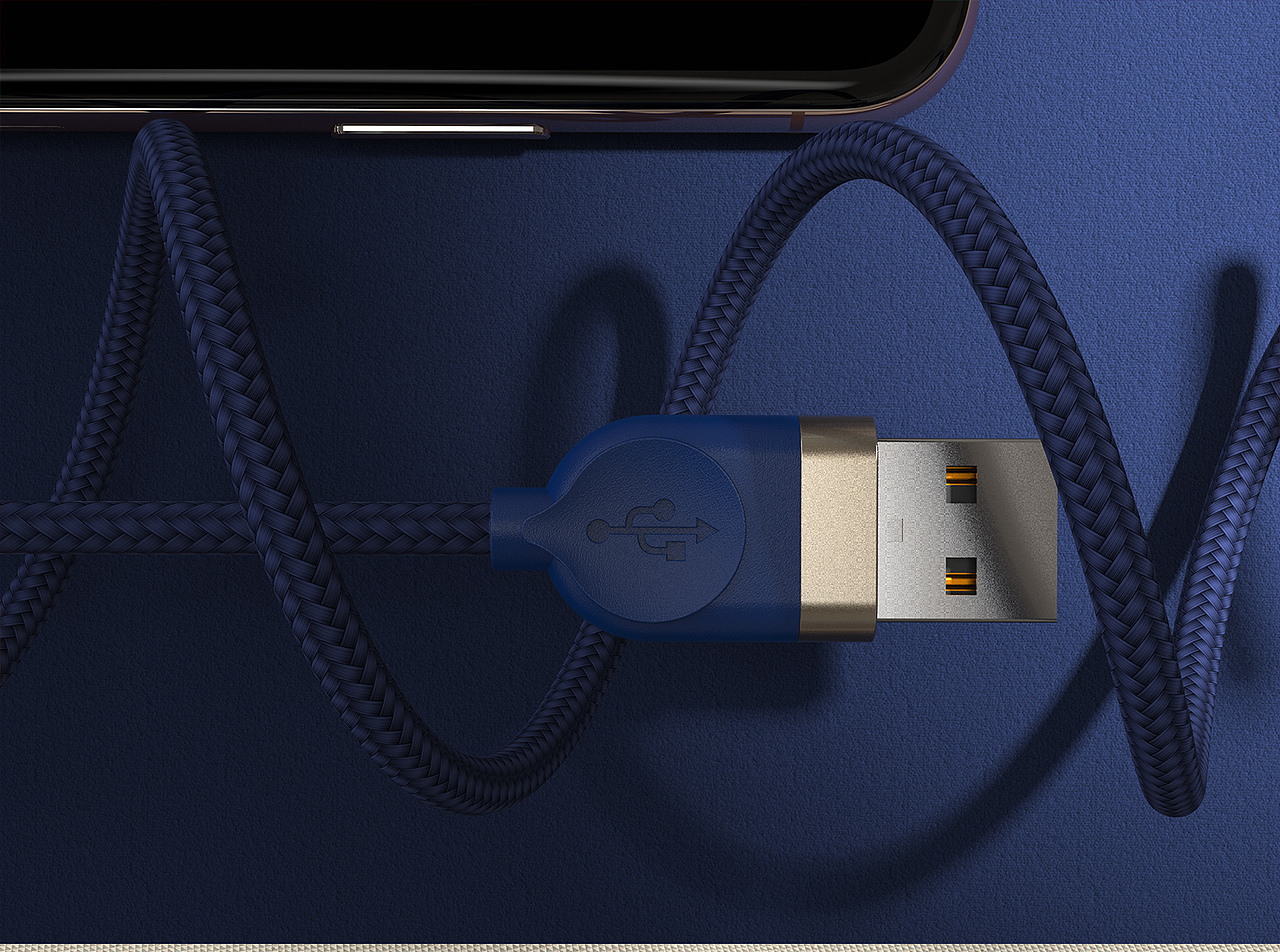 编织数据线设计（图ZMTcxMDEwMDYw） - 电子产品 - 站酷设计师DSone原创素材 - 站酷ZCOOL