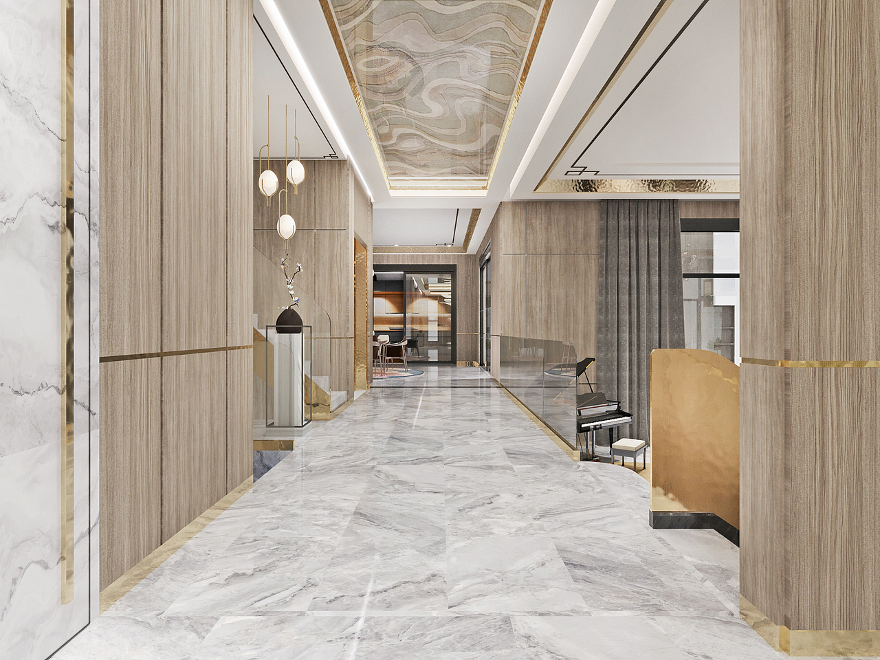 珠海红树东岸别墅一层初稿