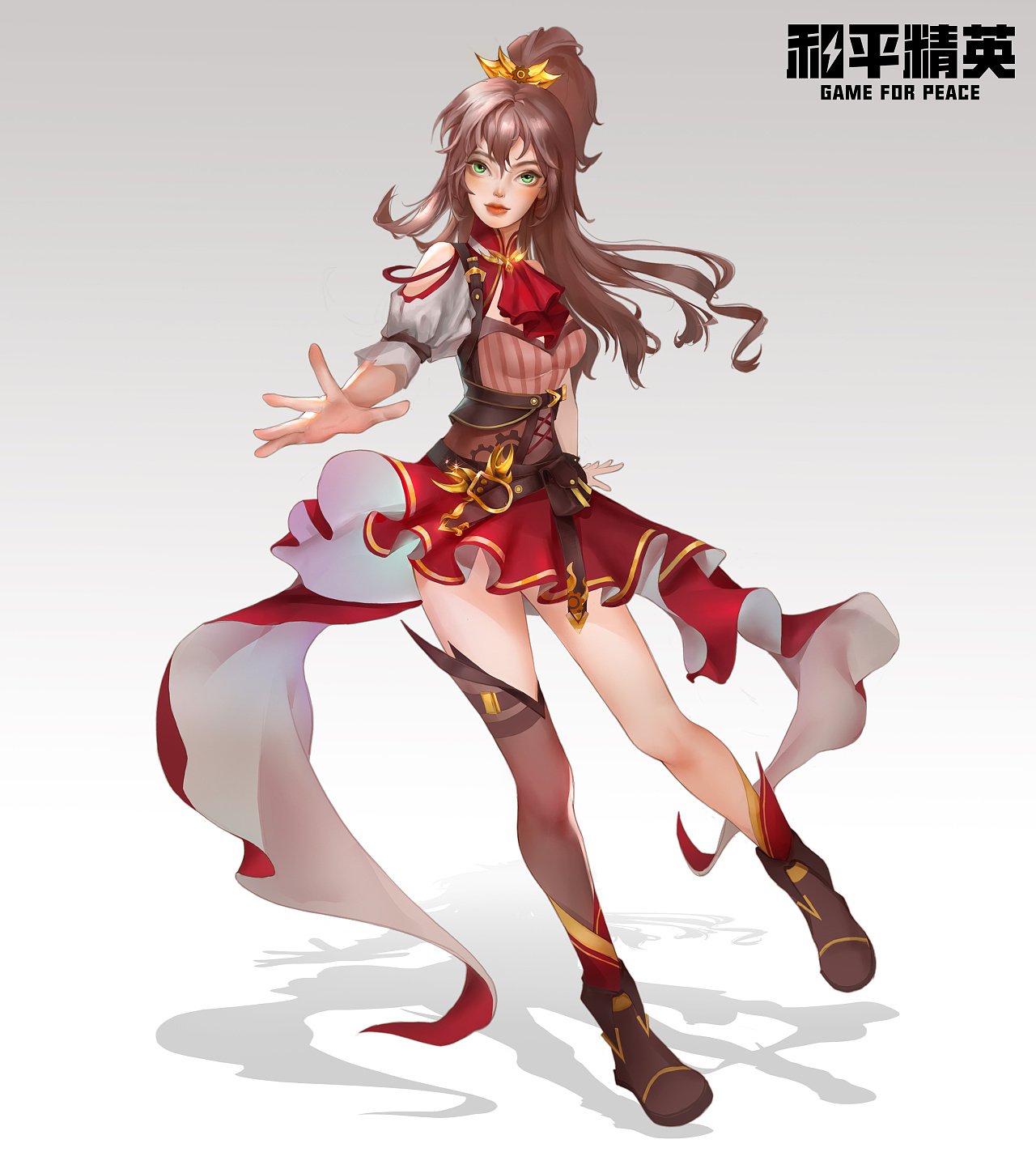 和平精英皮肤角色设计蒸汽时代