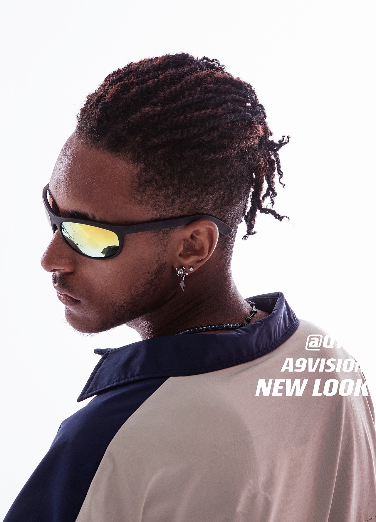 品牌时尚运动眼镜平面广告拍摄