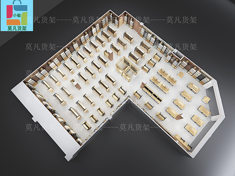 杭州伶俐货架整店输出设计