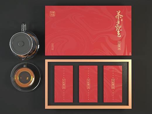大红袍 茶叶包装 礼盒设计 / 刘益铭 × 原创作品